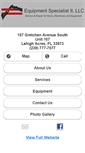 Mobile Screenshot of equipmentspecialists2.com