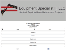 Tablet Screenshot of equipmentspecialists2.com